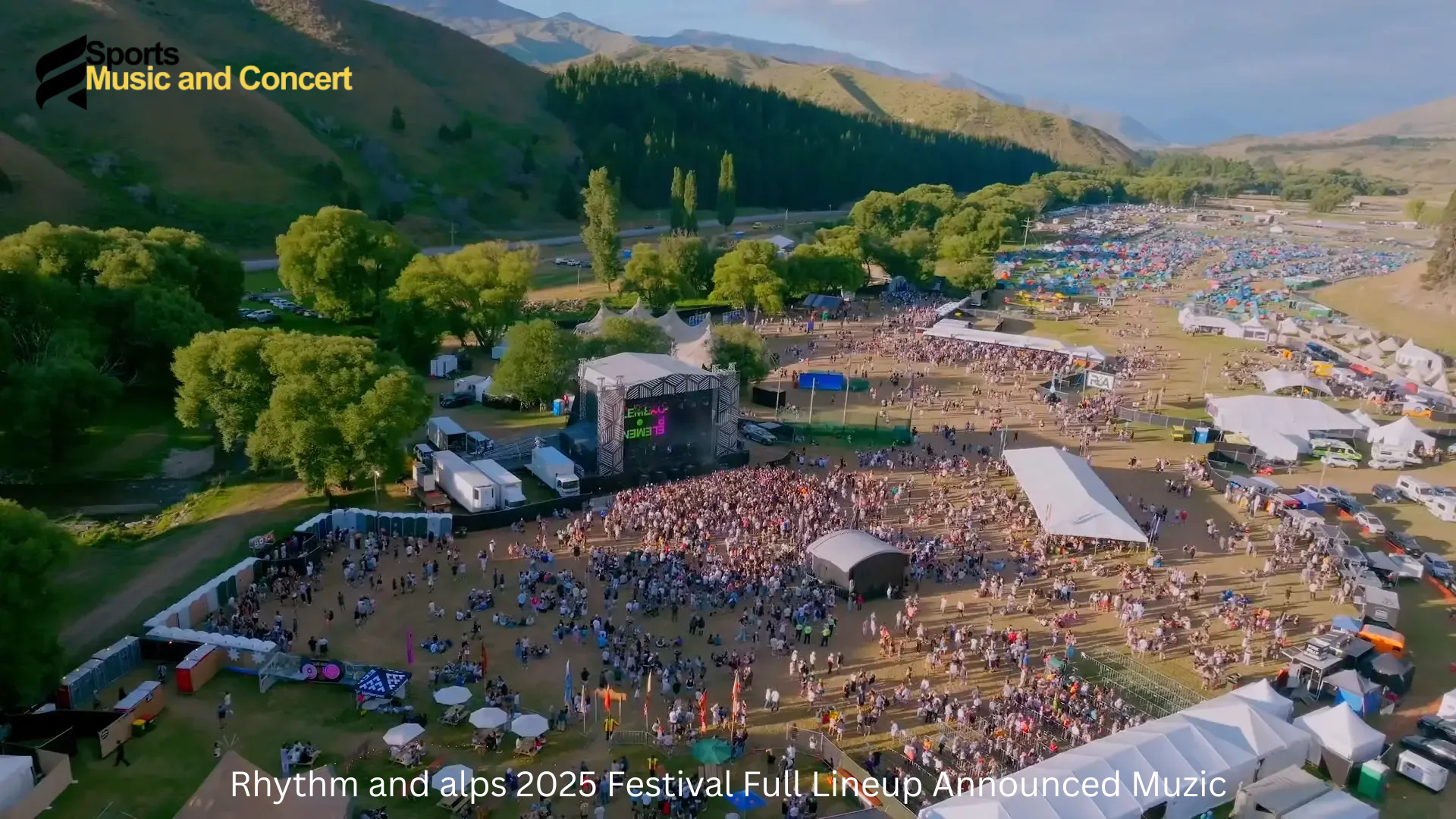 Rhythm and alps 2025 Festival Full Lineup Announced Muzic